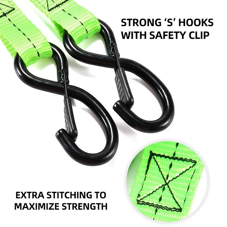1'' Cheap Ratchet Strap And Ratchets Australian Standard Tie-Down Straps With Buckle
