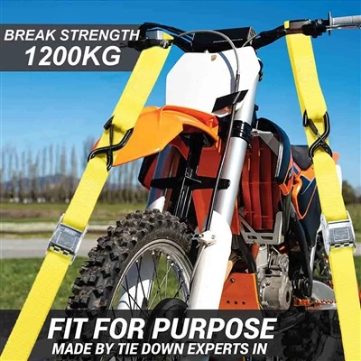 新しいバイク用ストラップのご紹介: 作業効率を向上させます
