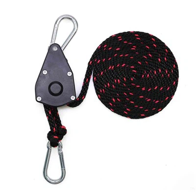 3/8 インチ調節可能なロープハンガーホイストラチェットストラップ